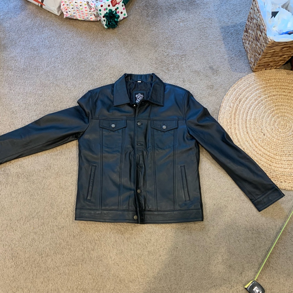 Leather Trucker Jacket